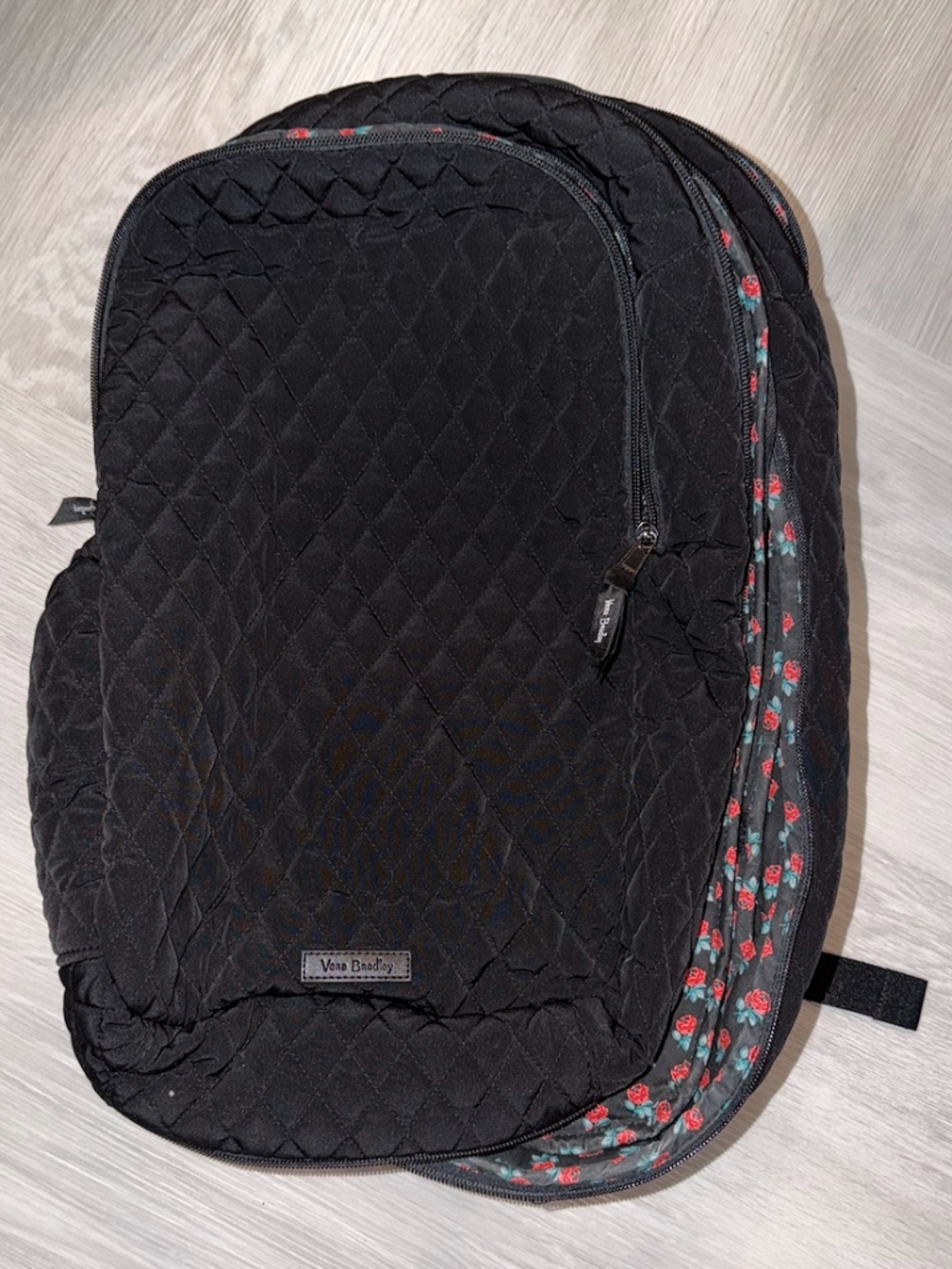 Vera Bradley Lay Flat Deluxe Travel Backpack